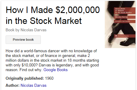 how i made 2 million dollars in the stock market nicolas darvas